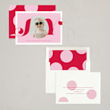 "What a Joy!" - Holiday Cards in Bubblegum by Lauren Chism - Assembled