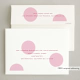 "What a Joy!" - Holiday Cards in Bubblegum by Lauren Chism - FREE Recipient Addressing