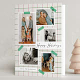 "photo board" - Holiday Cards in Elf Shoes by Cass Loh - Folded Card