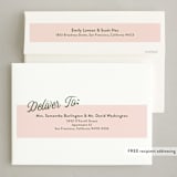 "Merrily Retro" - Holiday Cards in Poppy by GeekInk Design - FREE Recipient Addressing