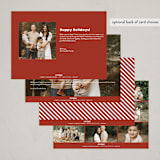 "Big Bold" - Holiday Cards in Snow by Snow and Ivy - Back of Card Options