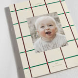 "Fine Line" - Holiday Cards in Almond by Baumbirdy - Detail