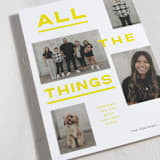 "All the Things" - Holiday Cards in Lemon Meringue by Robin Ott - Detail