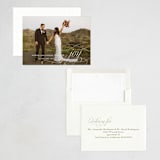 "Season Filled With Joy" - Holiday Cards in Ivory by Jackie Mangiolino - Assembled