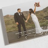 "Season Filled With Joy" - Holiday Cards in Ivory by Jackie Mangiolino - Detail