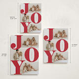 "Bold Joy" - Holiday Cards in Berry by Brianne Larsen - Formats Available