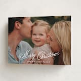 "Autuer" - Holiday Cards in Snow by Robert and Stella - Folded Card