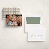 "Autuer" - Holiday Cards in Snow by Robert and Stella - Assembled