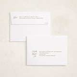 "Autuer" - Holiday Cards in Snow by Robert and Stella - FREE Recipient Addressing