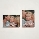 "Autuer" - Holiday Cards in Snow by Robert and Stella - Photo Orientation Options
