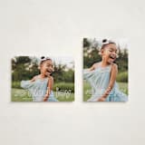 "Much Joy" - Holiday Cards in Snow by Annie Holmquist - Photo Orientation Options