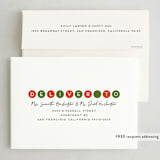 "Dots of joy" - Holiday Cards in Santa by Alexandra Dzh - FREE Recipient Addressing