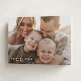 "Simply" - Holiday Cards in Cotton by Angela Thompson - Folded Card