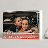 "Subtle grace" - Holiday Cards in Frost by Cass Loh - Folded Card