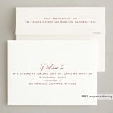 "Subtle grace" - Holiday Cards in Frost by Cass Loh - FREE Recipient Addressing