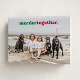 "Togetherness" - Holiday Cards in Christmas Tree by Carrie ONeal - Folded Card