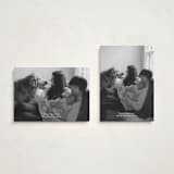 "Minima" - Holiday Cards in Snow by Ani Somi - Photo Orientation Options