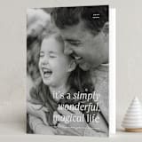 "Magical life" - Holiday Cards in Snow by Blustery August - Folded Card
