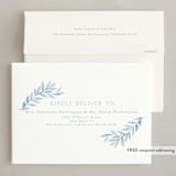 "Laurel Evergreen" - Holiday Cards in Glacier by Petra Kern - FREE Recipient Addressing