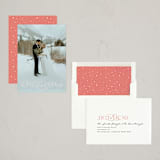 "Delicate Christmas" - Holiday Cards in Cloudy by Makewells - Assembled