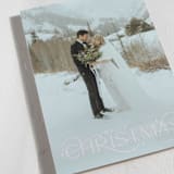 "Delicate Christmas" - Holiday Cards in Cloudy by Makewells - Detail