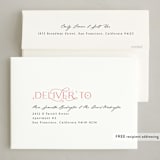 "Delicate Christmas" - Holiday Cards in Cloudy by Makewells - FREE Recipient Addressing