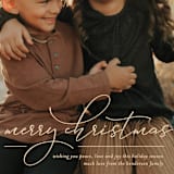 "Refined Christmas" - Holiday Cards in Sunrise by Abi de Leon - Detail