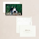 "Holiday Happiness" - Holiday Cards in Champagne by Angela Thompson - Assembled