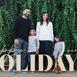 "Holiday Happiness" - Holiday Cards in Champagne by Angela Thompson - Detail