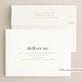 "Holiday Happiness" - Holiday Cards in Champagne by Angela Thompson - FREE Recipient Addressing