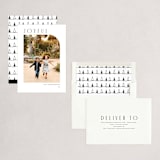 "joyful minimalist" - Holiday Cards in Raven by Juneau Designs - Assembled