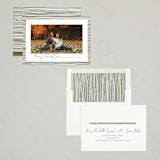 "Classic Stripes" - Holiday Cards in Forest by Michelle Taylor - Assembled