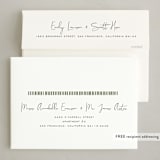 "Classic Stripes" - Holiday Cards in Forest by Michelle Taylor - FREE Recipient Addressing