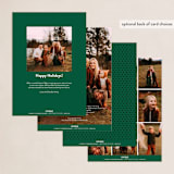 "Feelin Yappy" - Holiday Cards in Forest by 2birdstone - Back of Card Options