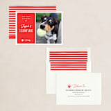 "Triumphant" - Holiday Cards in Candied Apple by Kampai Designs - Assembled