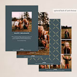 "Happy Holiday Frame" - Holiday Cards in Spruce by Grae - Back of Card Options