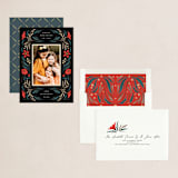 "Happy Holiday Frame" - Holiday Cards in Spruce by Grae - Assembled