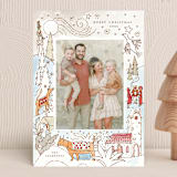 "Cheerful Season" - Holiday Cards in Ice by Morgan Ramberg - Front