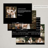 "Embellish" - Holiday Cards in Winter by Bethan - Back of Card Options