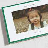"Classic Border" - Holiday Cards in Pine by Wendy Chung - Detail