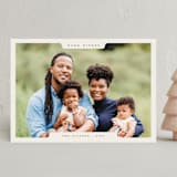 "Holiday File" - Holiday Cards in Eggnog by Gwen Bedat - Front