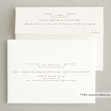 "Holiday File" - Holiday Cards in Eggnog by Gwen Bedat - FREE Recipient Addressing