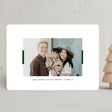 "Double Bar" - Holiday Cards in Foliage by Up Up Creative - Front