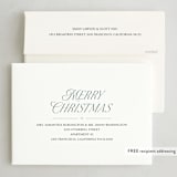 "merry christmas and happy new year" - Holiday Cards in Evergreen by Lori Wemple - FREE Recipient Addressing