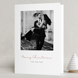 "simple squared" - Holiday Cards in Terracotta by Julia Hall - Folded Card
