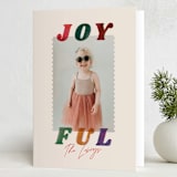 "Riso" - Holiday Cards in Candy Apple by Julie Murray - Folded Card