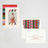 "Riso" - Holiday Cards in Candy Apple by Julie Murray - Assembled