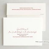 "Riso" - Holiday Cards in Candy Apple by Julie Murray - FREE Recipient Addressing