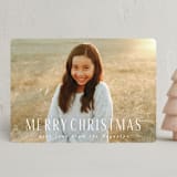 "camden" - Holiday Cards in Snow by Sara Hicks Malone - Front