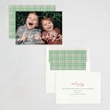 "Oh So Merry" - Holiday Cards in Icicle by Julia Hall - Assembled